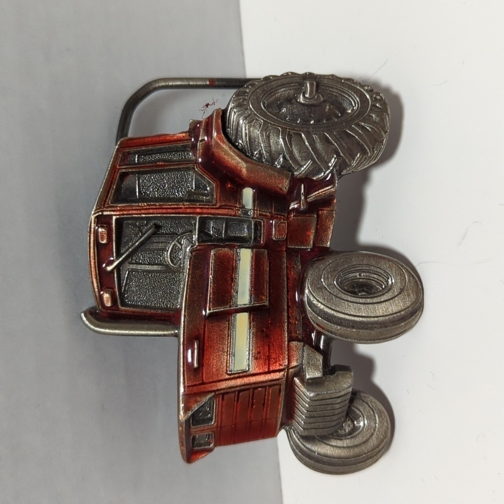 The Great American Buckle Company Vintage 1982 Tractor Buckle